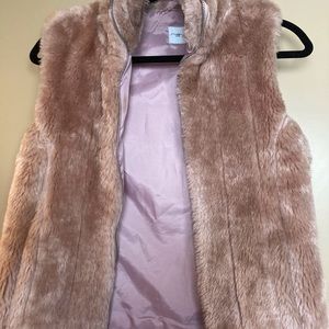 Vintage y2k Furry vest (faux fur)